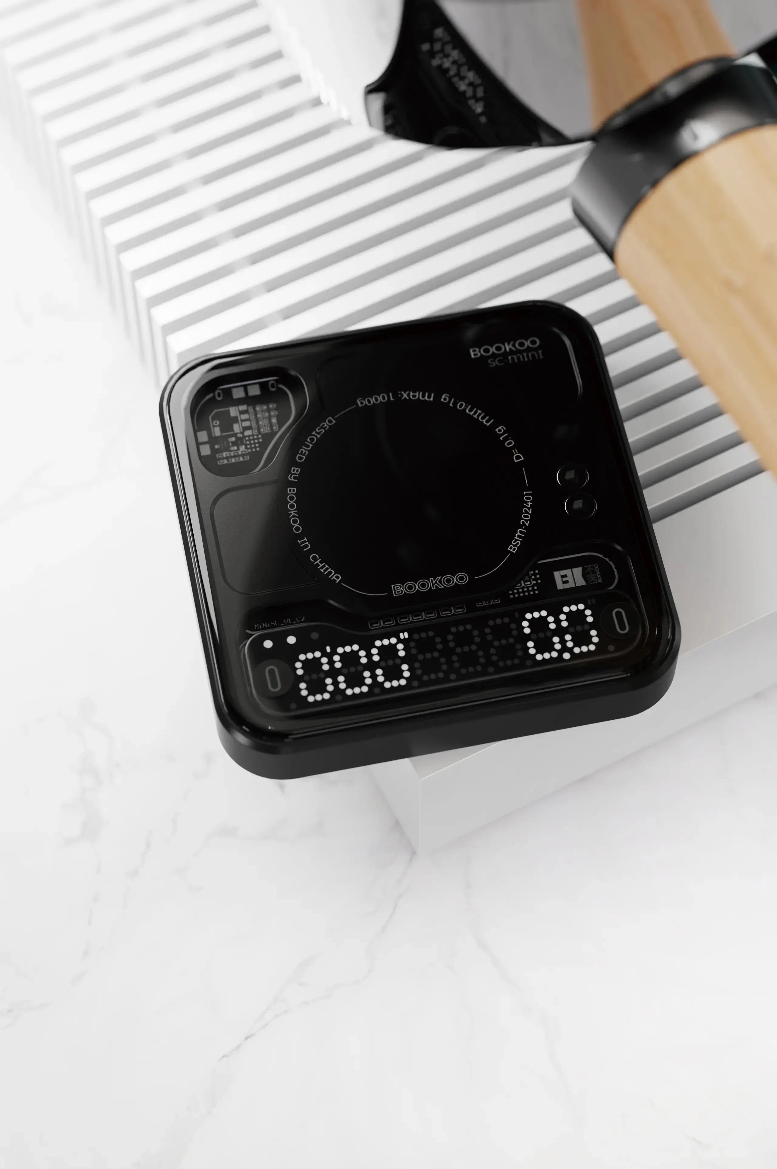 BOOKOOエスプレッソスケールThemis mini coffee scale BOOKOO Themis Mini Coffee Scale with Timer, Thin Small Espresso