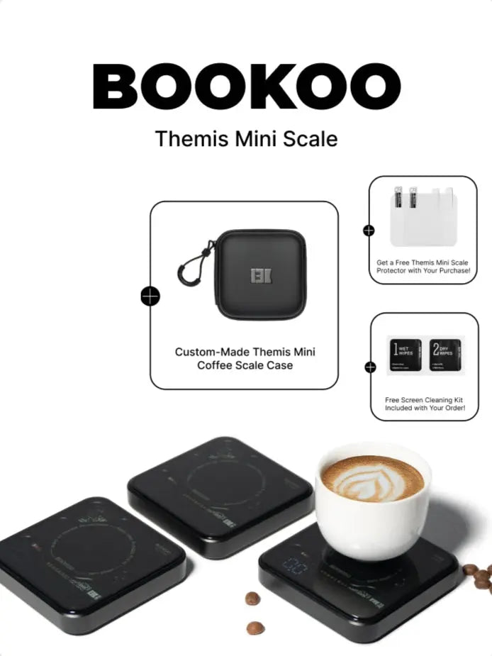 BOOKOO THEMIS Mini Coffee Scale - BOOKOO | Design-Tech Coffee Tools