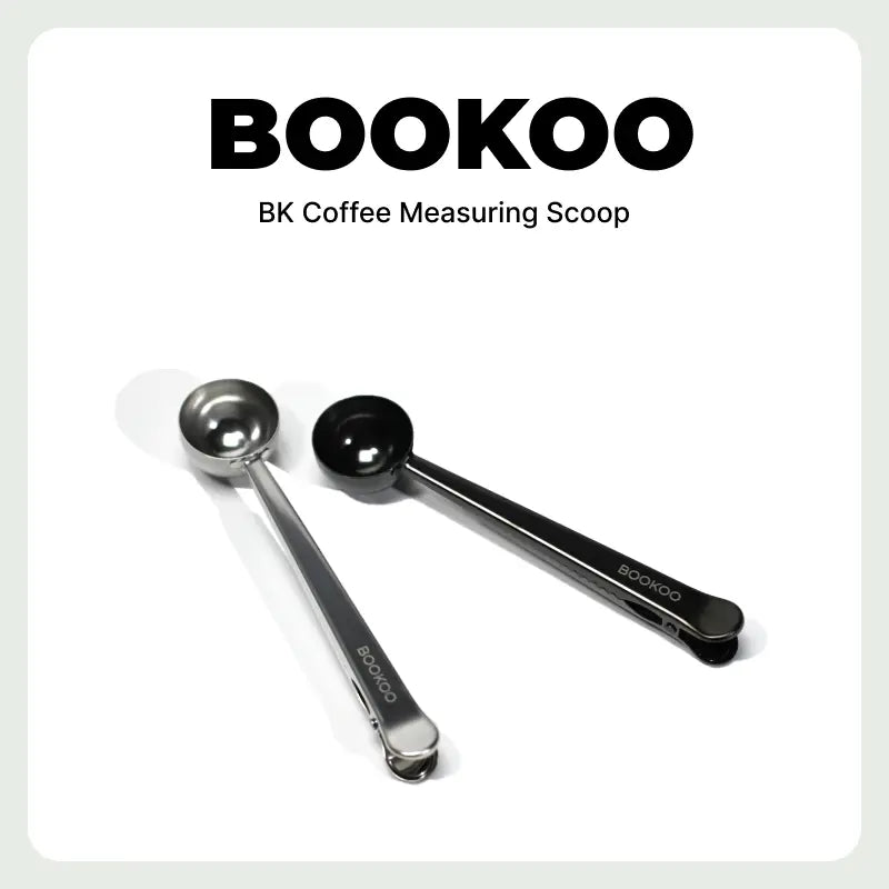 BOOKOO Coffee Scoop, Perfect Coffee Spoon Bag Clip - BOOKOO | Design-Tech Coffee Tools