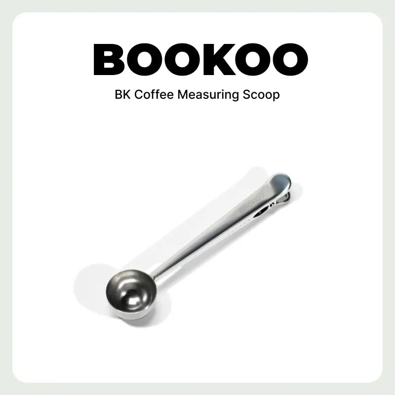 BOOKOO Coffee Scoop, Perfect Coffee Spoon Bag Clip - BOOKOO | Design-Tech Coffee Tools
