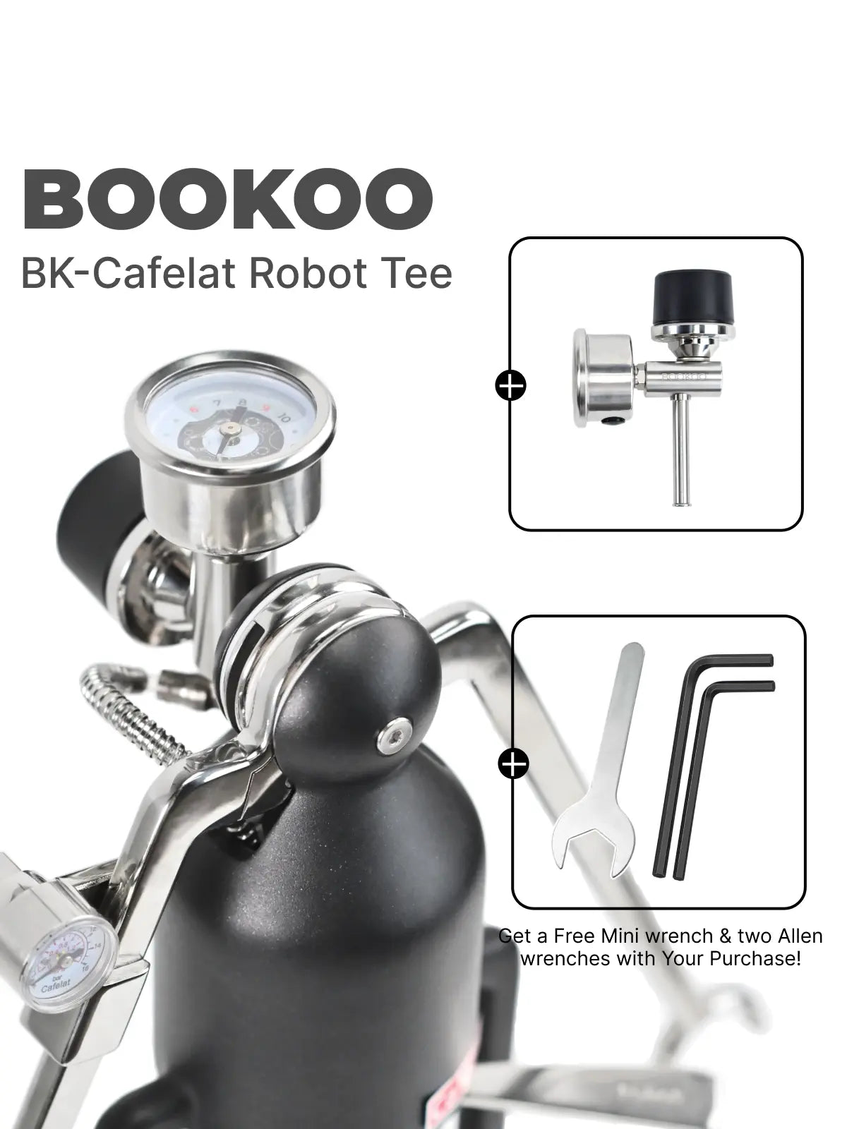 Cafelat Robot Tee&Gauge - BOOKOO | Design-Tech Coffee Tools