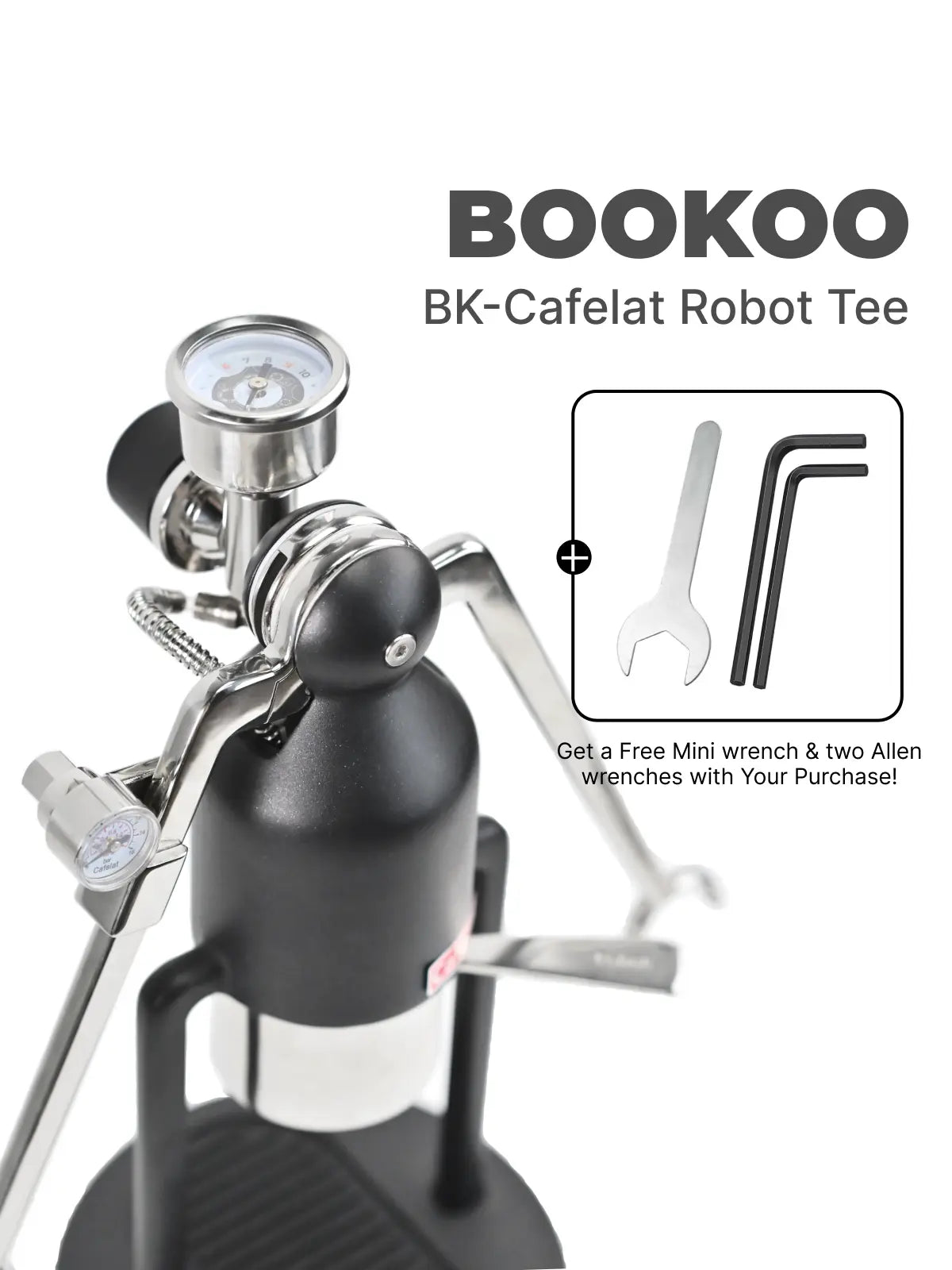 Cafelat Robot Tee&Gauge - BOOKOO | Design-Tech Coffee Tools