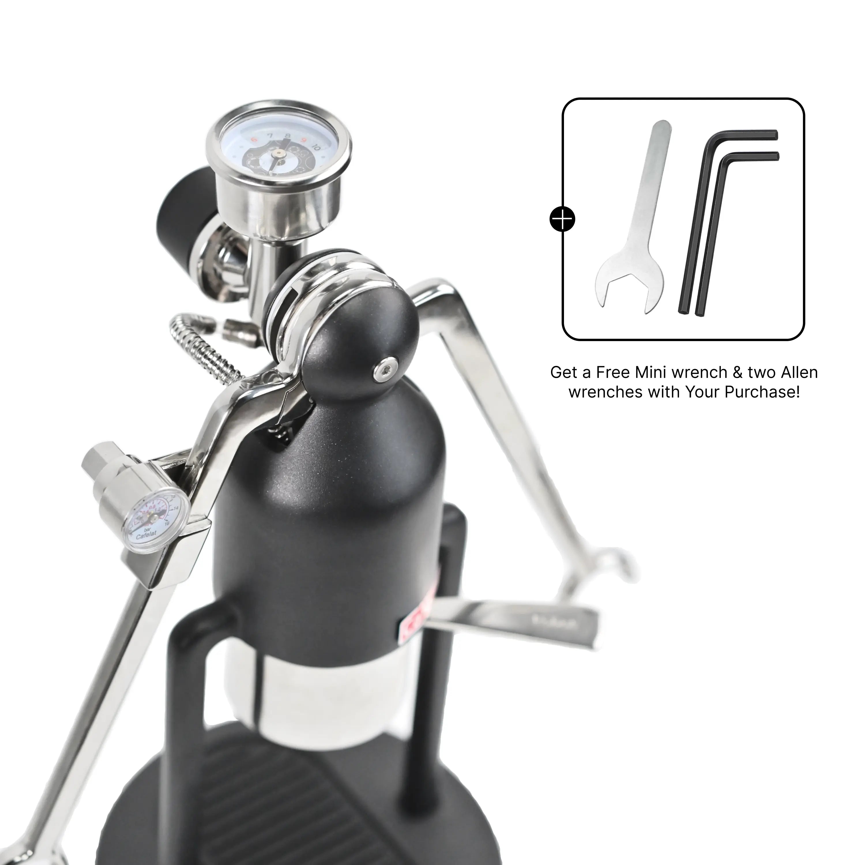 Cafelat Robot Tee&Gauge - BOOKOO | Design-Tech Coffee Tools