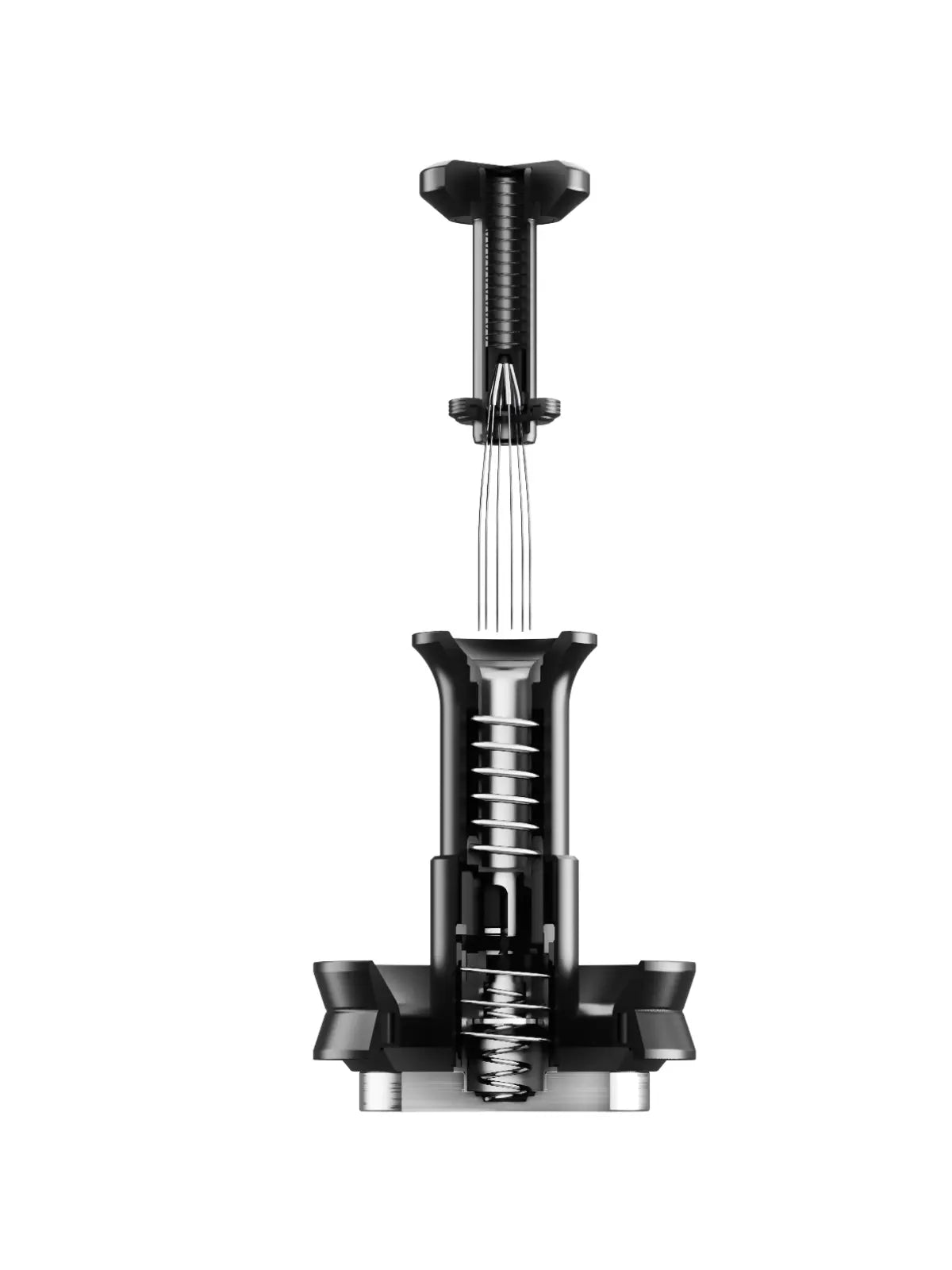 BOOKOO PUCKGO 3-in-1 Tamper ( Impact Tamper | Dosing Ring | WDT Distribution Tool ) - BOOKOO | Design-Tech Coffee Tools
