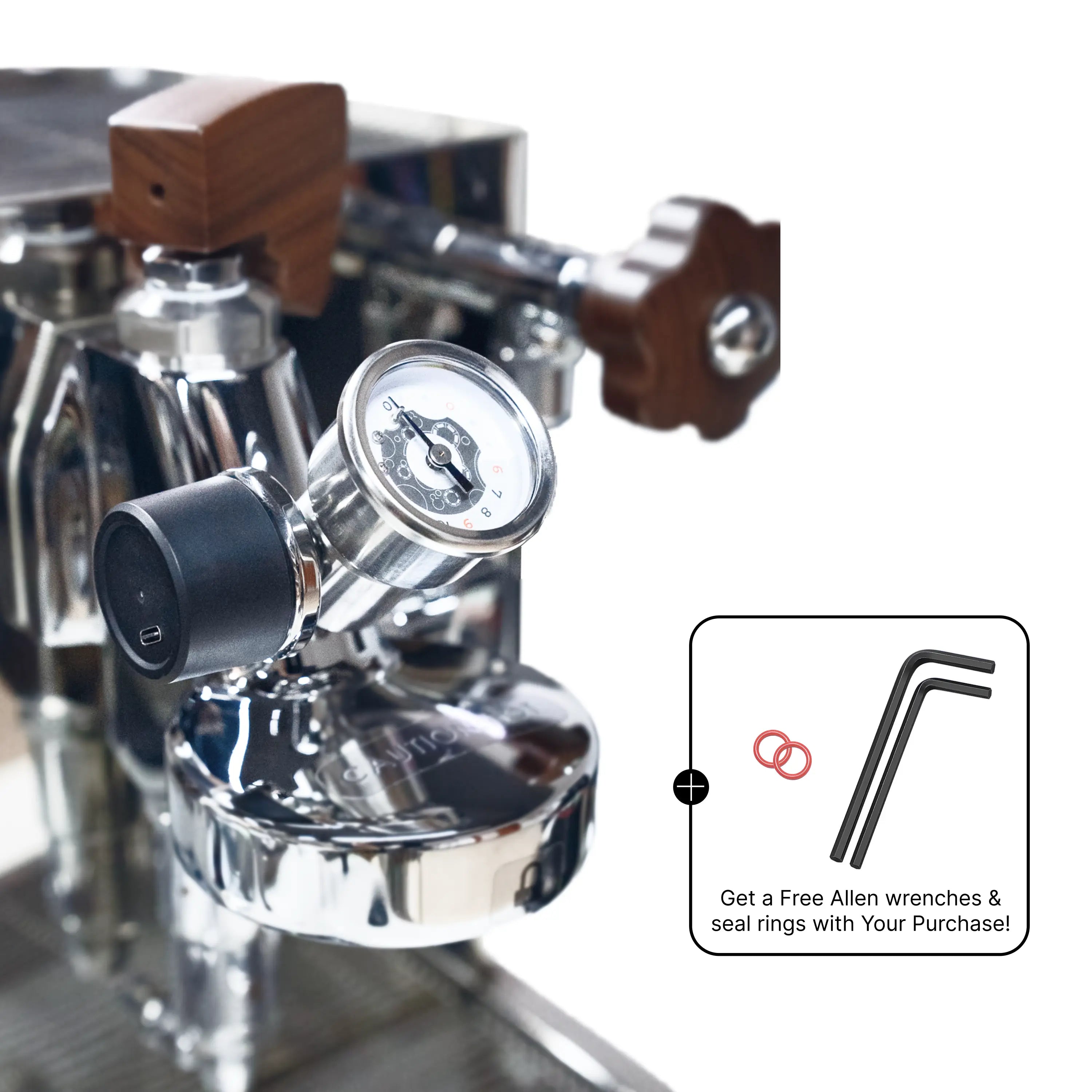 BOOKOO EM bundle for the E61 group heads BOOKOO | Design-Tech Coffee Tools