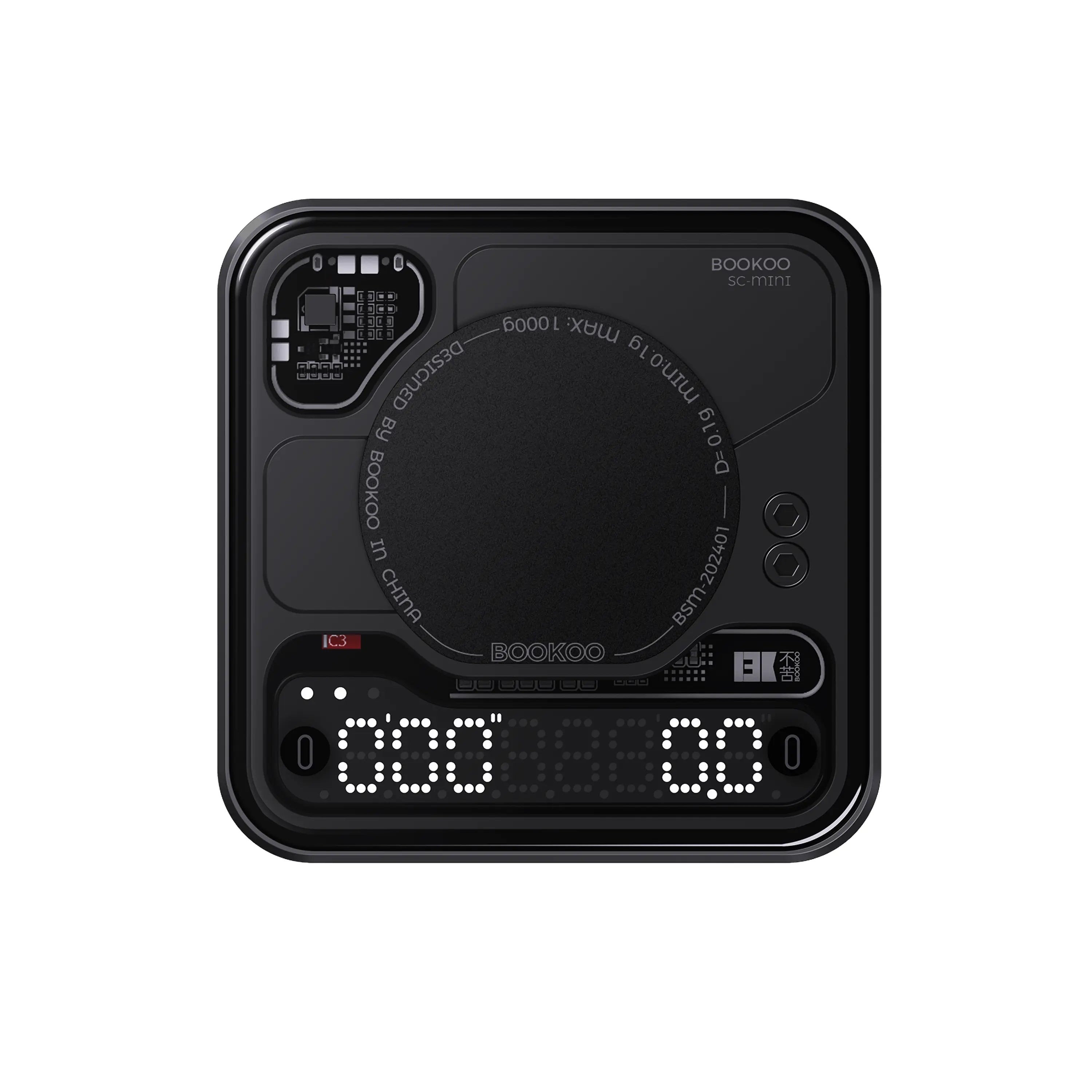 BOOKOO Themis mini coffee scale + PUCKGO 3-in-1 Tamper Bundle Fast Bundle