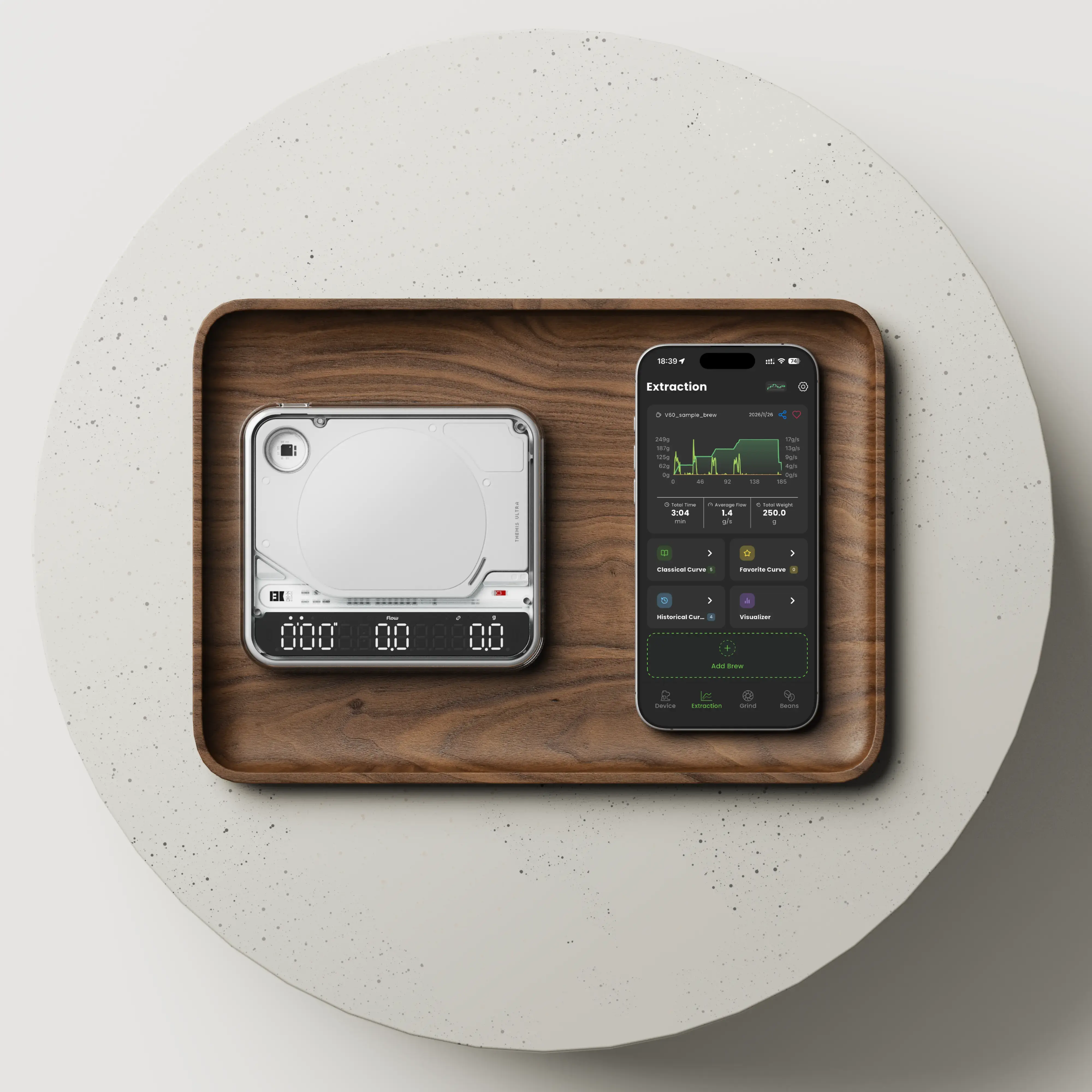 BOOKOO Themis Ultra Coffee Scale BOOKOO