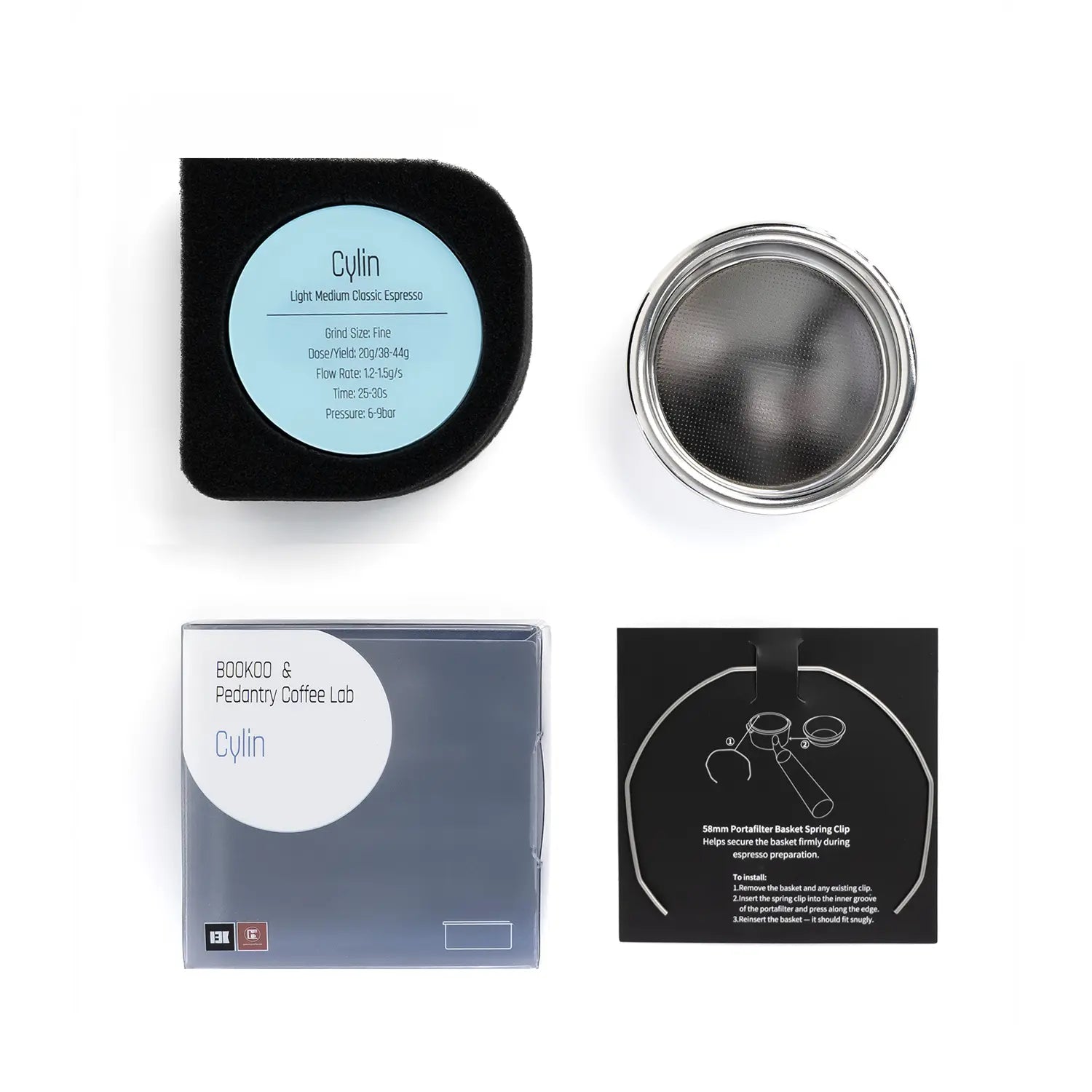 BOOKOO&PCL Espresso Filter