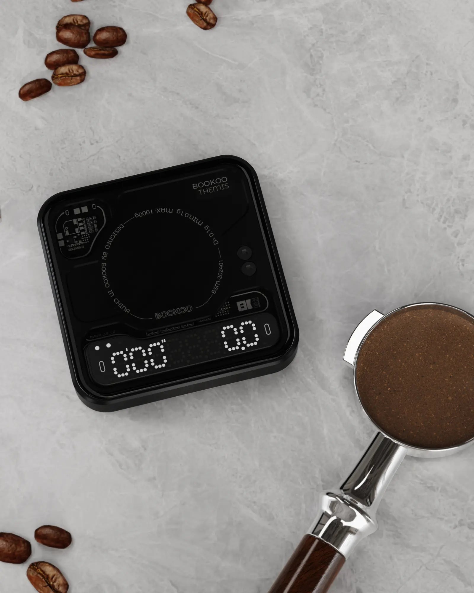 BOOKOO THEMIS Mini Coffee Scale - BOOKOO | Design-Tech Coffee Tools