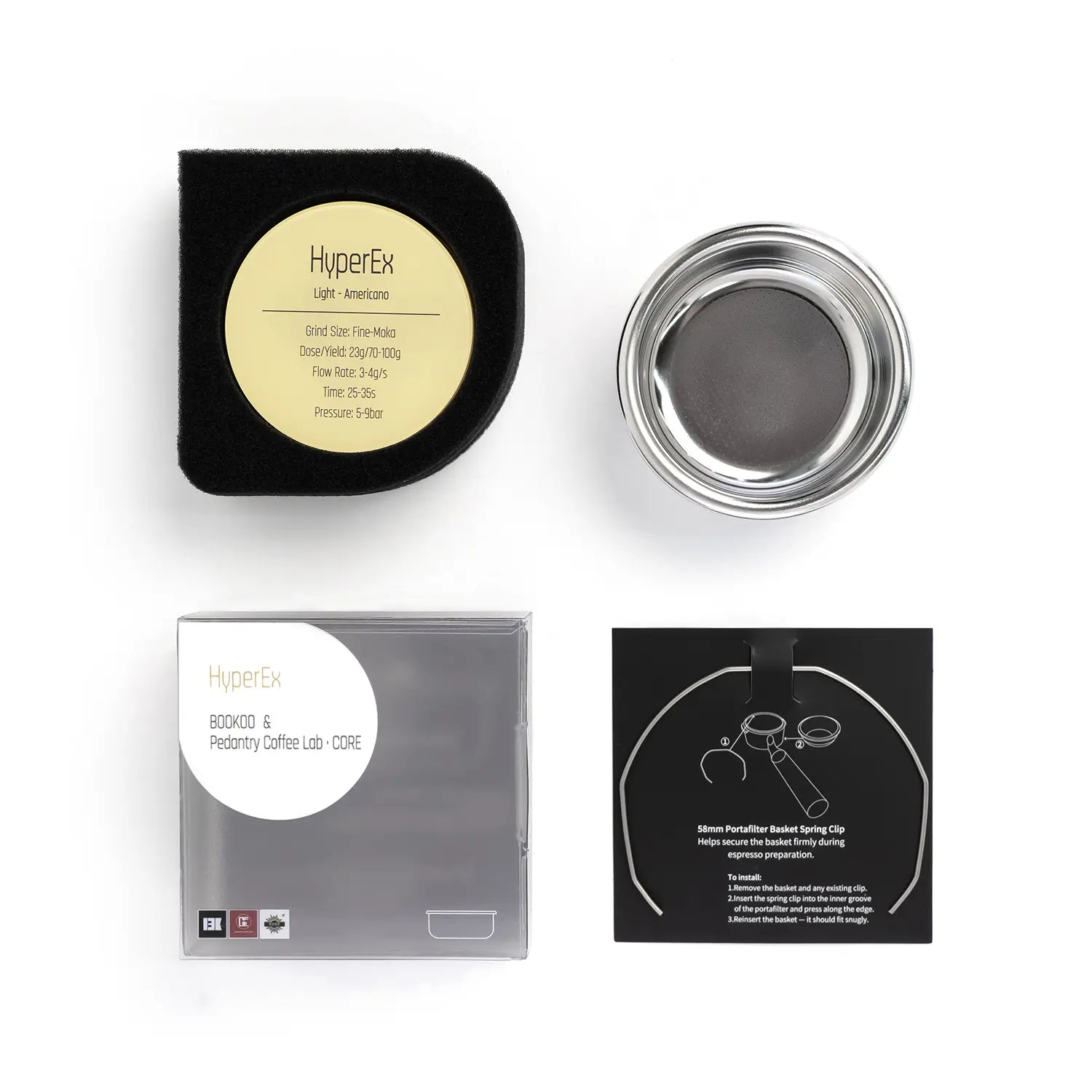 BOOKOO&PCL Espresso Filter