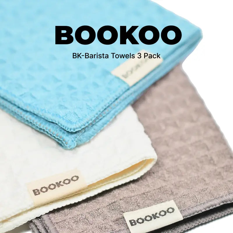 BOOKOO Coffee Bar 3 Barista Towels Set - BOOKOO | Design-Tech Coffee Tools