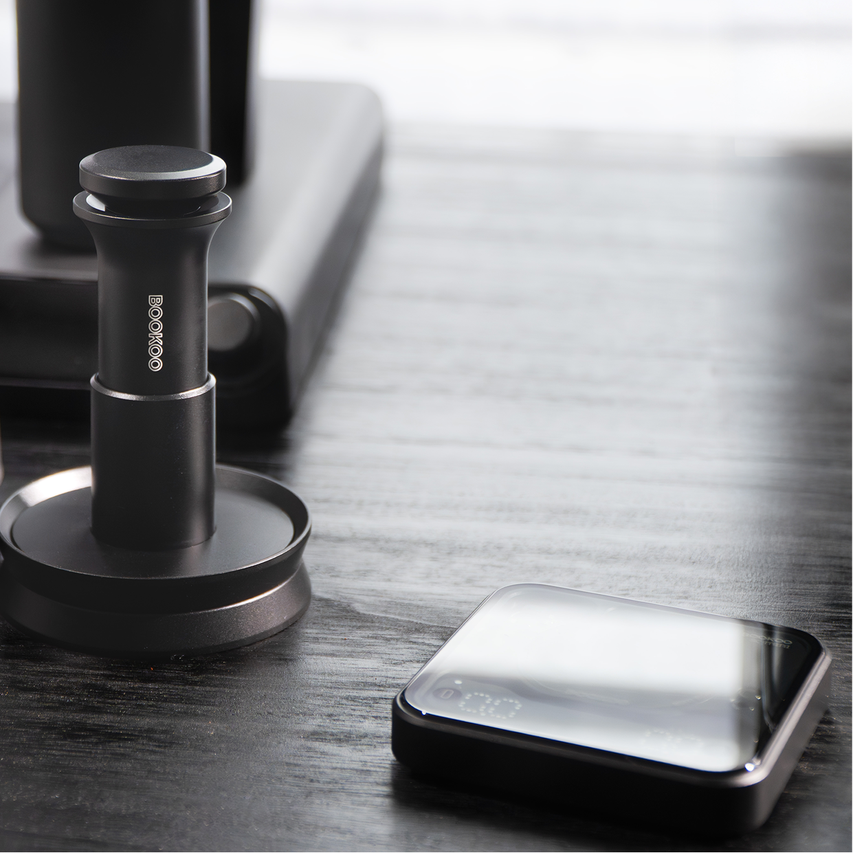 BOOKOO Themis Mini Coffee Scale & PUCKGO 3-in-1 Tamper Set BOOKOO