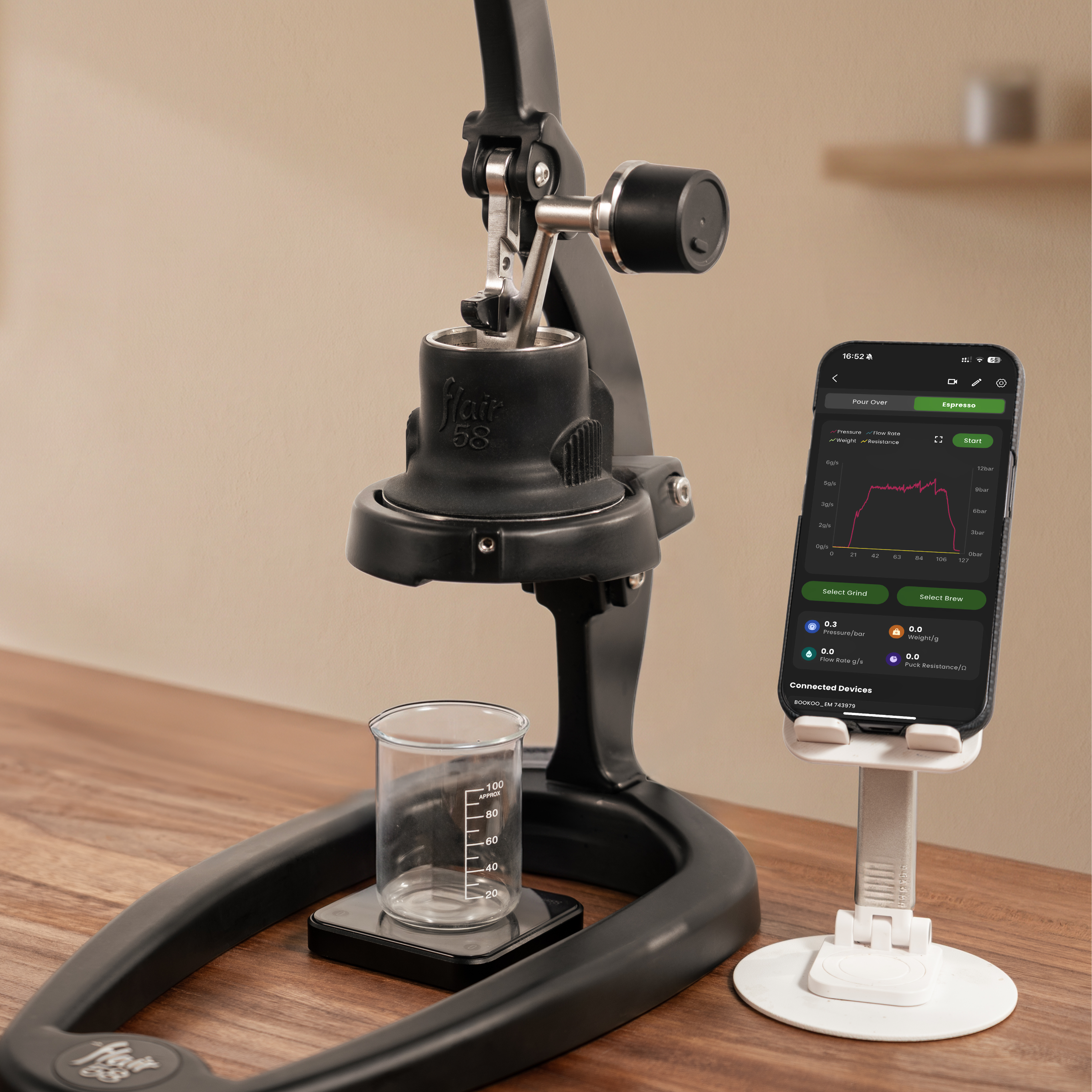 BOOKOO Espresso Monitor Pressure Sensor BOOKOO