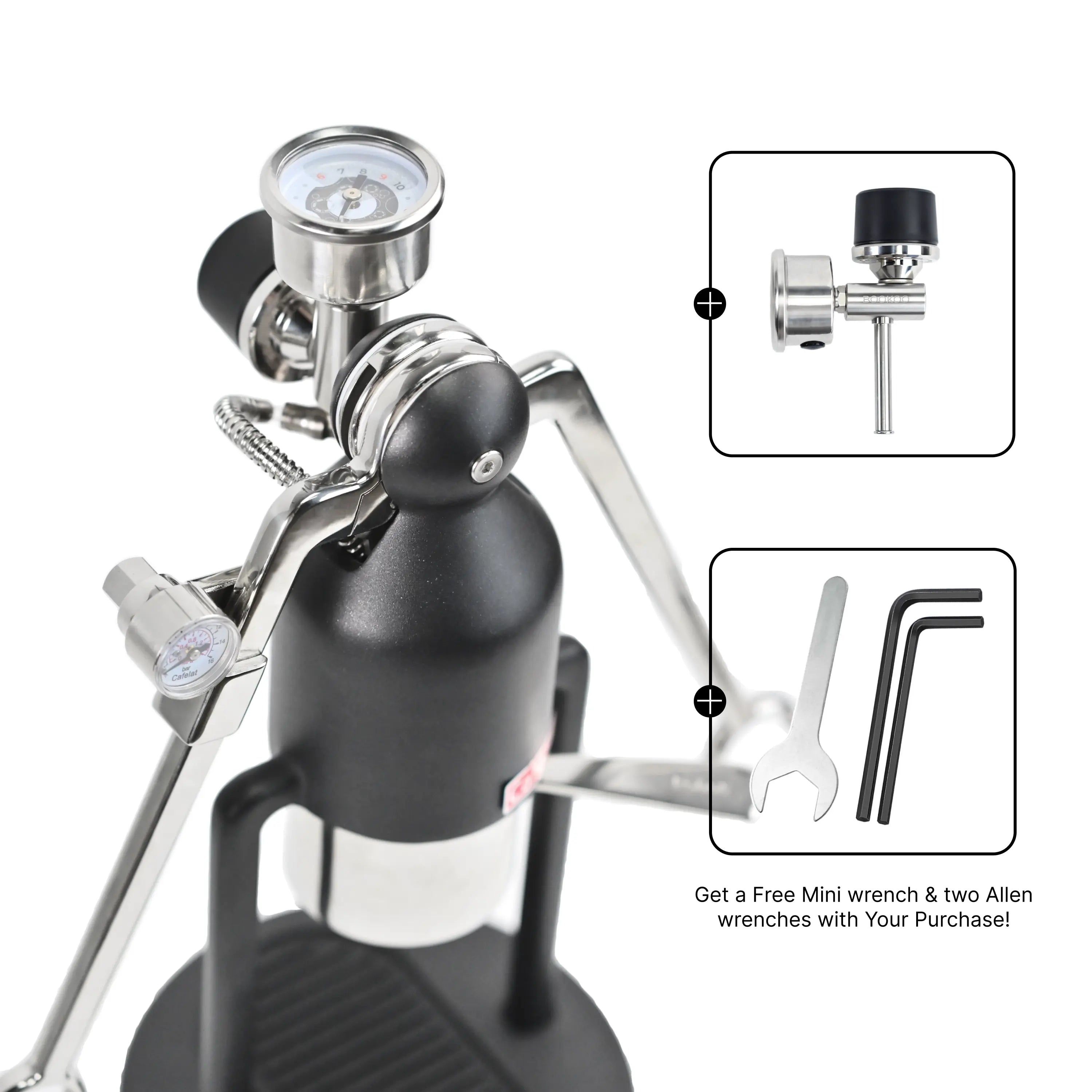 Cafelat Robot Tee&Gauge - BOOKOO | Design-Tech Coffee Tools