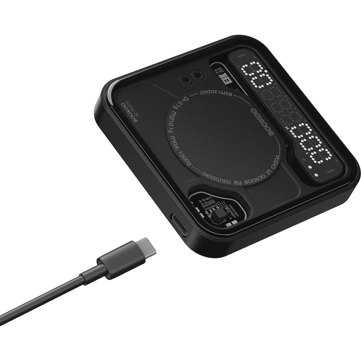 BOOKOO Themis Mini Coffee Scale with Timer, Thin Small Espresso