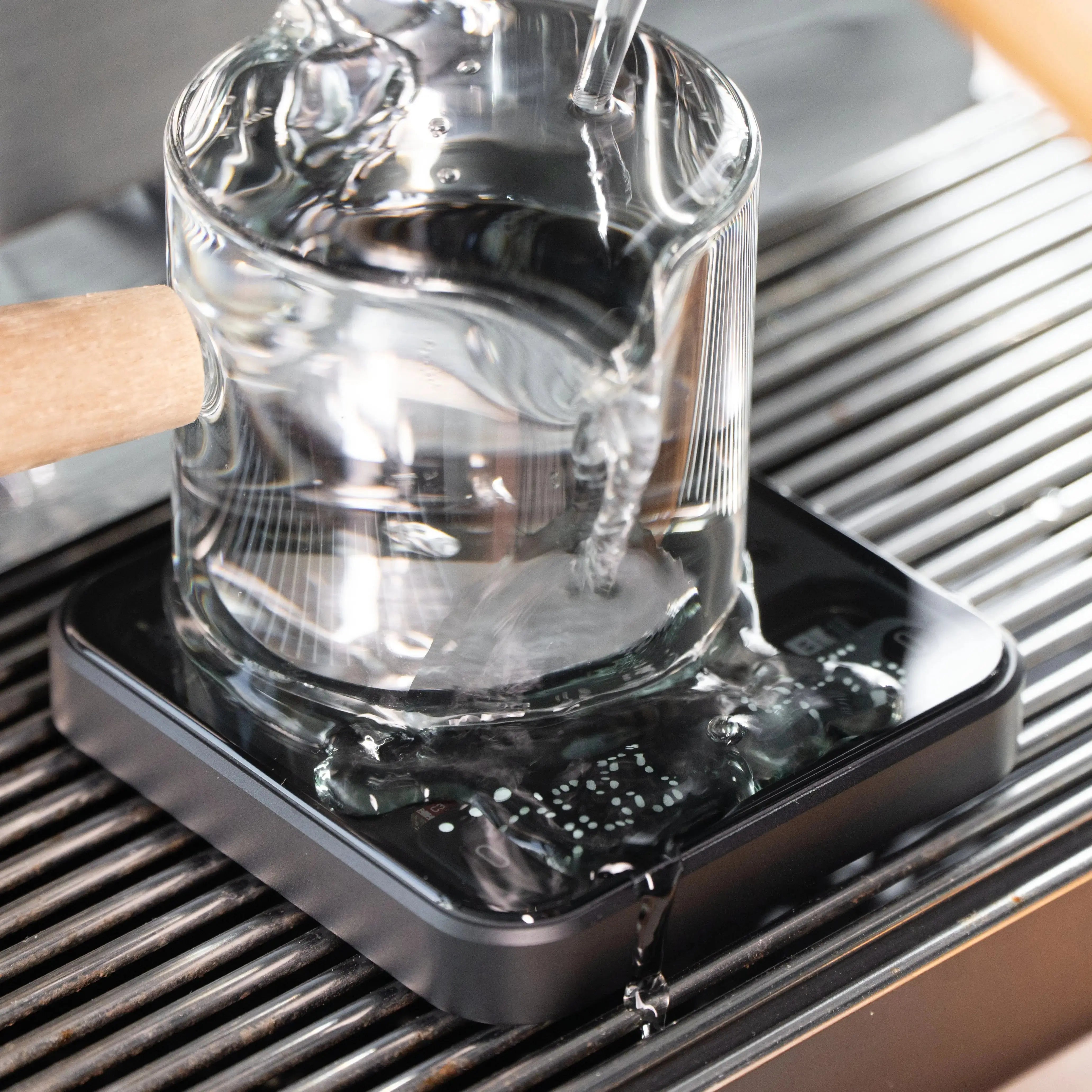 BOOKOO Themis Mini Coffee Scale with Timer, Thin Small Espresso