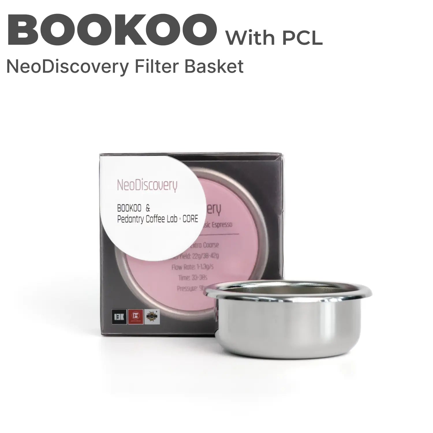 BOOKOO&PCL Espresso Filter